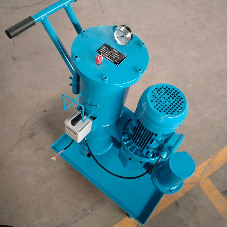 華豫供應(yīng)油液除雜用LUC濾油機(jī) 單筒 可移動(dòng)小車